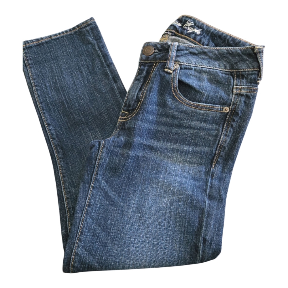 American Eagle Classic Blue Denim Jeans 00